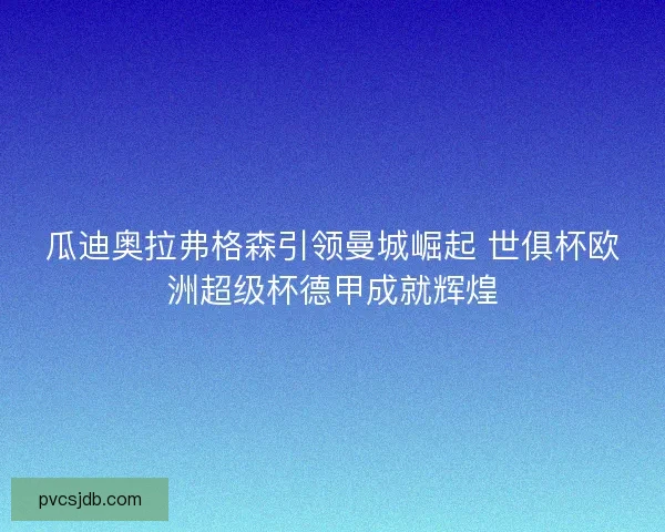瓜迪奥拉弗格森引领曼城崛起 世俱杯欧洲超级杯德甲成就辉煌